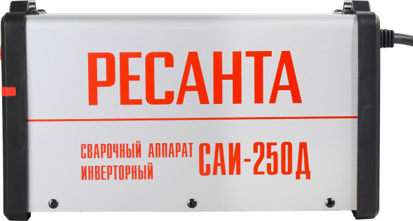 Сварочный аппарат Ресанта САИ-250Д инвертор ММА/TIG 9.5кВт