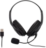 Наушники с микрофоном Оклик HS-M400 черный 1.8м накладные оголовье (1532019)