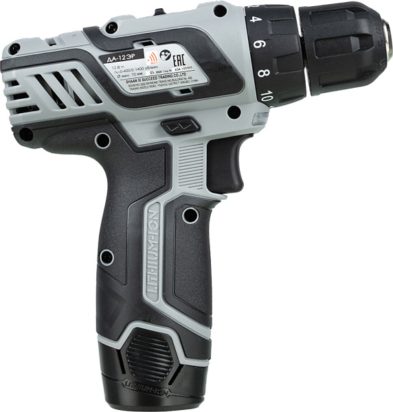 Дрель-шуруповерт Интерскол ДА-12ЭР аккум. патрон:быстрозажимной (434.2.2.20)