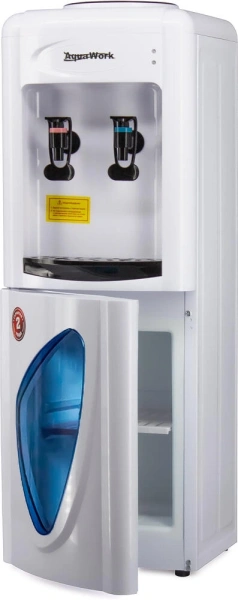 Кулер Aqua Work 0.7LDR напольный электронный белый