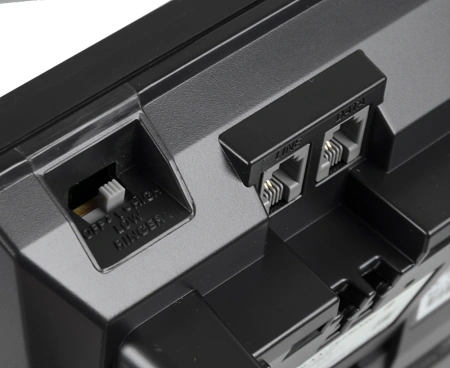 Телефон проводной Panasonic KX-TS2365RUB черный