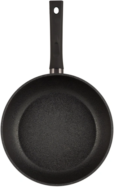 Сковорода Rondell Buffalo RDA-1482 круглая 26см покрытие: Xylan Plus ручка несъемная (без крышки) черный