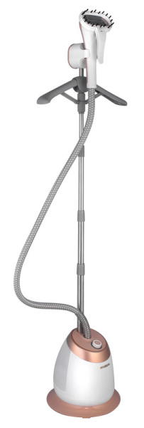 Отпариватель напольный Hyundai H-US02259 1800Вт белый/золотистый