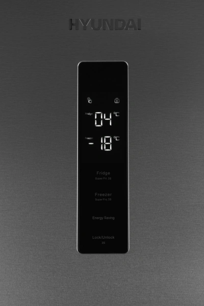 Холодильник Hyundai CC35083F 2-хкамерн. нержавеющая сталь