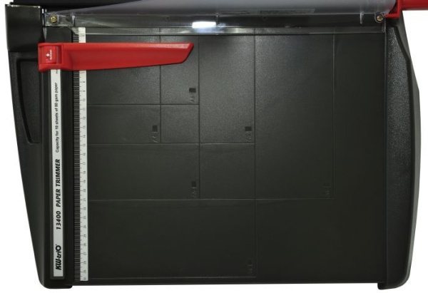 Резак сабельный Kw-Trio 13400 A4/10лист./343мм/ручн.прижим/защитный экран