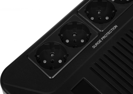 Источник бесперебойного питания Smartwatt SAFE PRO LCD 1000 600Вт 1000ВА черный