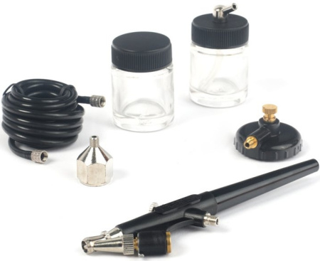 Аэрограф Patriot AB 200 20л/мин бак:0.022л черный