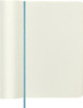 Блокнот Moleskine CLASSIC SOFT QP618B35 Large 130х210мм 192стр. нелинованный мягкая обложка голубой