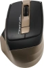 Мышь A4Tech Fstyler FG35 бронзовый/черный оптическая (2000dpi) беспроводная USB (6but)