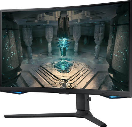 Монитор Samsung 27" Odyssey G6 S27BG650EI черный VA LED 16:9 HDMI M/M полуматовая HAS Piv 350cd 178гр/178гр 2560x1440 240Hz FreeSync Premium Pro DP QHD USB 6.4кг