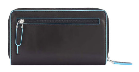 Кошелек женский Piquadro Blue Square PD1354B2R/N черный натур.кожа
