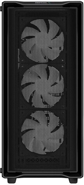 Корпус Deepcool CC560 Mesh V2 черный без БП ATX 4x120mm 5x140mm 2xUSB3.0 audio bott PSU
