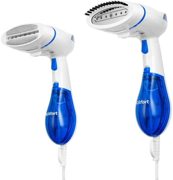 Отпариватель ручной Kitfort КТ-9191-3 1300Вт белый/синий