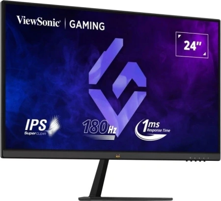 Монитор ViewSonic 23.8" VX2479-HD-PRO черный IPS LED 16:9 HDMI матовая 1000:1 250cd 178гр/178гр 1920x1080 180Hz FreeSync DP FHD 3.2кг