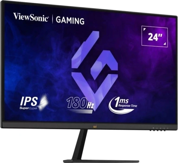 Монитор ViewSonic 23.8" VX2479-HD-PRO черный IPS LED 16:9 HDMI матовая 1000:1 250cd 178гр/178гр 1920x1080 180Hz FreeSync DP FHD 3.2кг