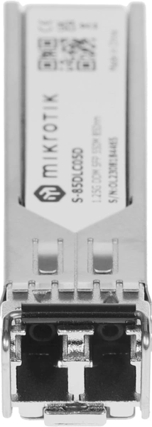 Трансивер MikroTik S-85DLC05D 1.25G SFP 850nm Dual LC with DDM
