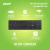 Клавиатура Acer OKR020 черный USB беспроводная slim Multimedia (ZL.KBDEE.004)
