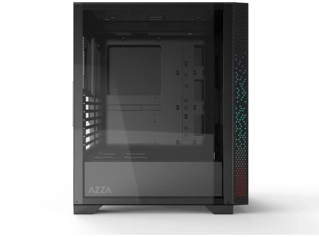 Корпус Azza Celesta F черный без БП ATX 1x120mm 2xUSB2.0 1xUSB3.0 audio bott PSU