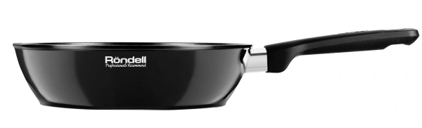 Сковорода Rondell Midnight RDA-1238 круглая 26см покрытие: Xylan Plus ручка несъемная (без крышки) черный