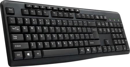 Клавиатура Оклик 305M черный USB Multimedia (1659987)