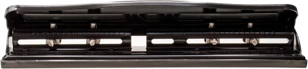 Дырокол Silwerhof 392035-02 макс.:12лист. металл черный отв.:4