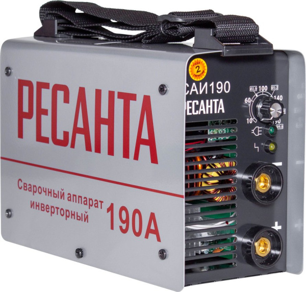 Сварочный аппарат Ресанта САИ-190 инвертор ММА DC