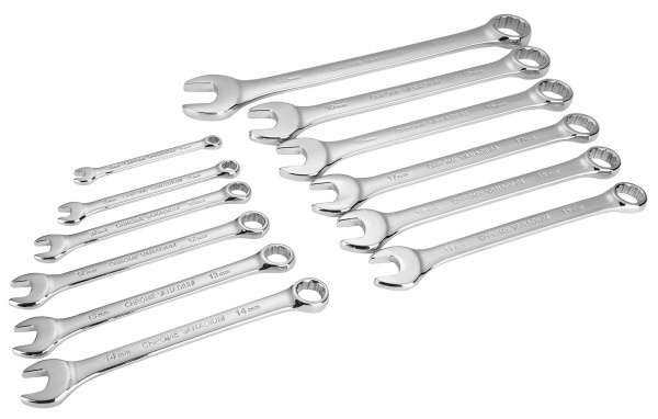 Набор гаечных ключей Deko DKHT12 12 предметов (жесткий кейс)