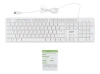 Клавиатура Acer OKW123 белый USB (ZL.KBDEE.00D)