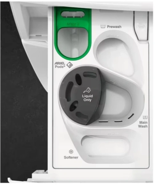 Стиральная машина AEG LWR73864O пан.англ. класс: D загр.фронтальная макс.:8кг (с сушкой) белый инвертер