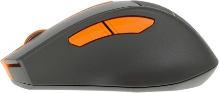 Мышь A4Tech Fstyler FG30S серый/оранжевый оптическая (2000dpi) silent беспроводная USB (6but)