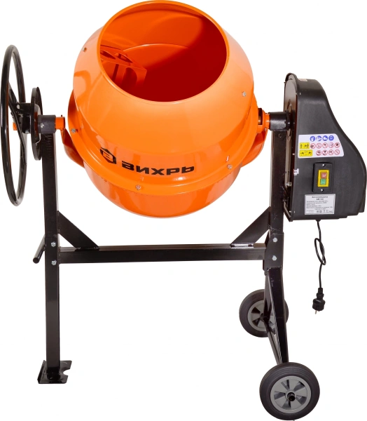 Бетономешалка Вихрь БМ-140 электрич. бар.:140л г.р.:100л 650Вт (74/1/6)