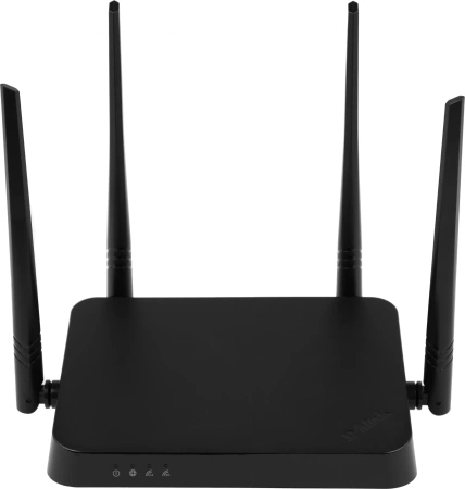 Роутер беспроводной D-Link DIR-822/RU AC1200 10/100BASE-TX черный