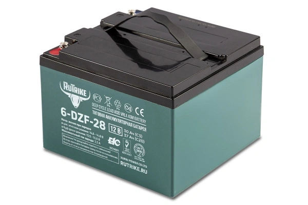 Батарея для ИБП Rutrike 6-DZF-28 12В 28Ач