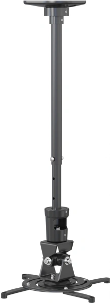 Кронштейн для проектора Cactus CS-VM-PR01L-BK черный макс.10кг потолочный поворот и наклон