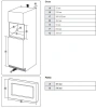 Микроволновая печь Samsung MS20A7013AT/BW 20л. 850Вт нержавеющая сталь/черный (встраиваемая)