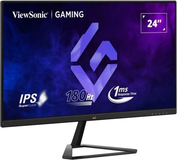 Монитор ViewSonic 23.8" VX2479-HD-PRO черный IPS LED 16:9 HDMI матовая 1000:1 250cd 178гр/178гр 1920x1080 180Hz FreeSync DP FHD 3.2кг