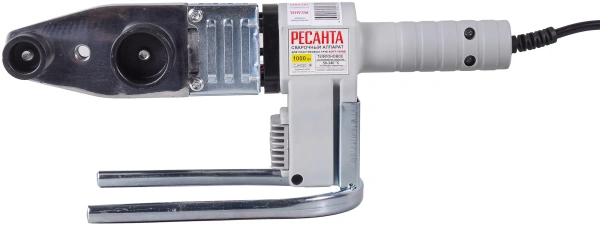 Сварочный аппарат для пластиковых труб Ресанта АСПТ-1000Д раструбная 1кВт (кейс в комплекте)