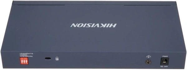 Коммутатор Hikvision DS-3E0510HP-E 9G 1SFP 6PoE+ 110W неуправляемый