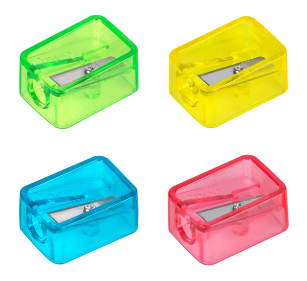 Точилка для карандашей ручная Deli EH034 Comico 1 отверстие пластик ассорти