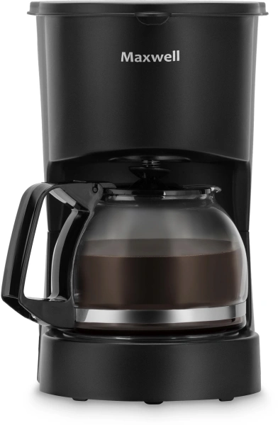 Кофеварка капельная Maxwell MW-1657 BK 600Вт черный
