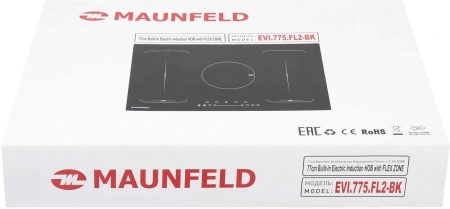 Индукционная варочная поверхность Maunfeld EVI.775-FL2-BK черный
