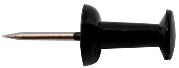 Гвоздики Silwerhof 502019 металл l=25мм черный (упак.:50шт) картонная коробка