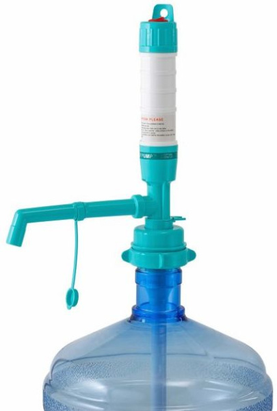 Помпа для 19л бутыли Hotfrost А10 электрический белый/синий