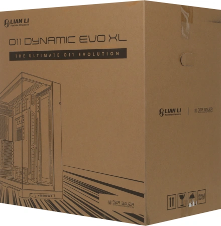 Корпус Lian-Li O11 Dynamic EVO XL белый без БП ATX 8x120mm 5x140mm 4xUSB3.0 1xUSB3.1 audio