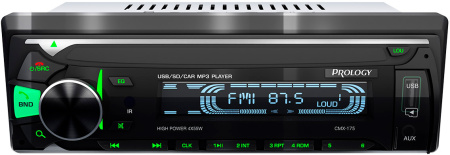 Автомагнитола Prology CMX-175 1DIN 4x55Вт