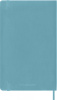 Блокнот Moleskine CLASSIC SOFT QP618B35 Large 130х210мм 192стр. нелинованный мягкая обложка голубой