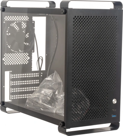 Корпус Accord ACC-GCUB4 черный без БП mATX 1xUSB3.0 audio