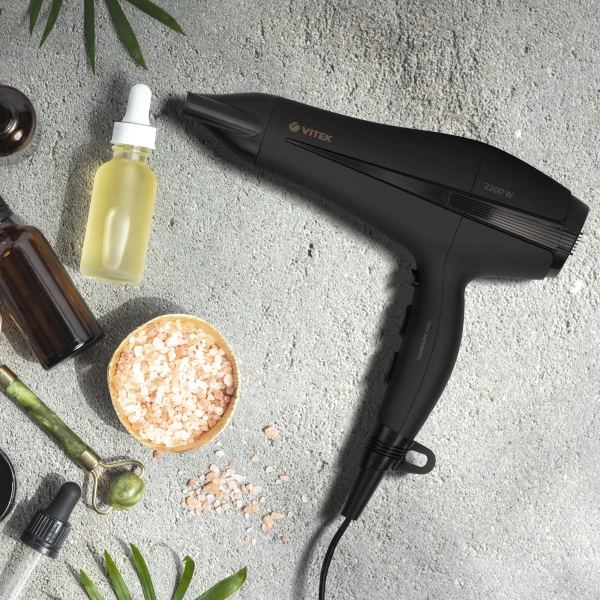 Фен Vitek VT-8200 2200Вт коричневый