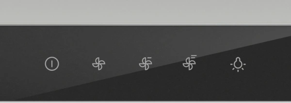 Вытяжка встраиваемая Gorenje TH64E3SGB нержавеющая сталь/стекло черное управление: сенсорное (1 мотор)