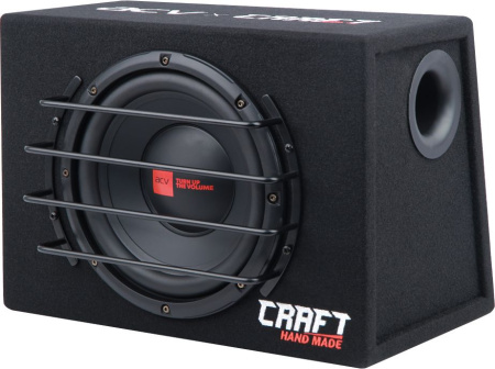 Сабвуфер автомобильный ACV CRAFT B10A 200Вт активный (25см/10")